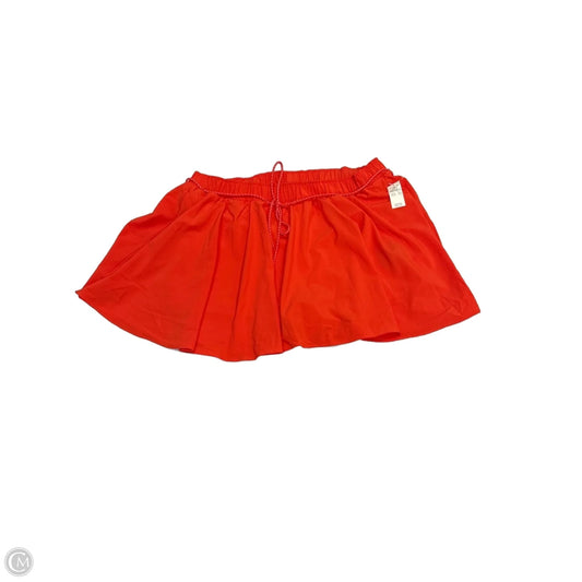 Athletic Skort By Offline In Orange, Size: Xl