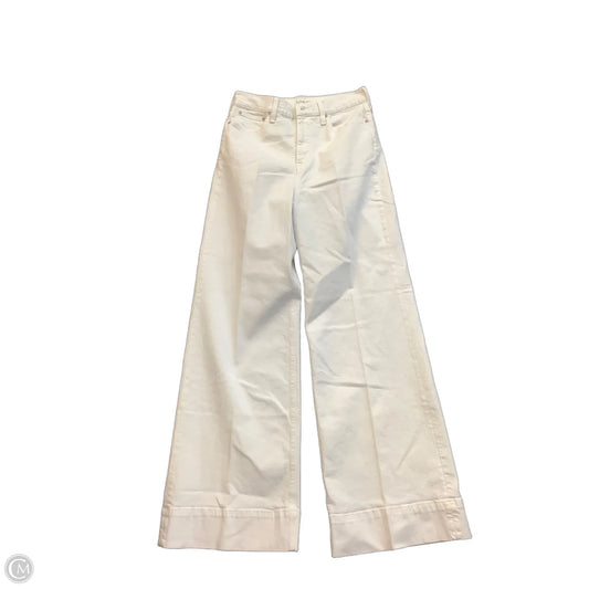 Jeans Straight By J. Crew In White, Size: 28