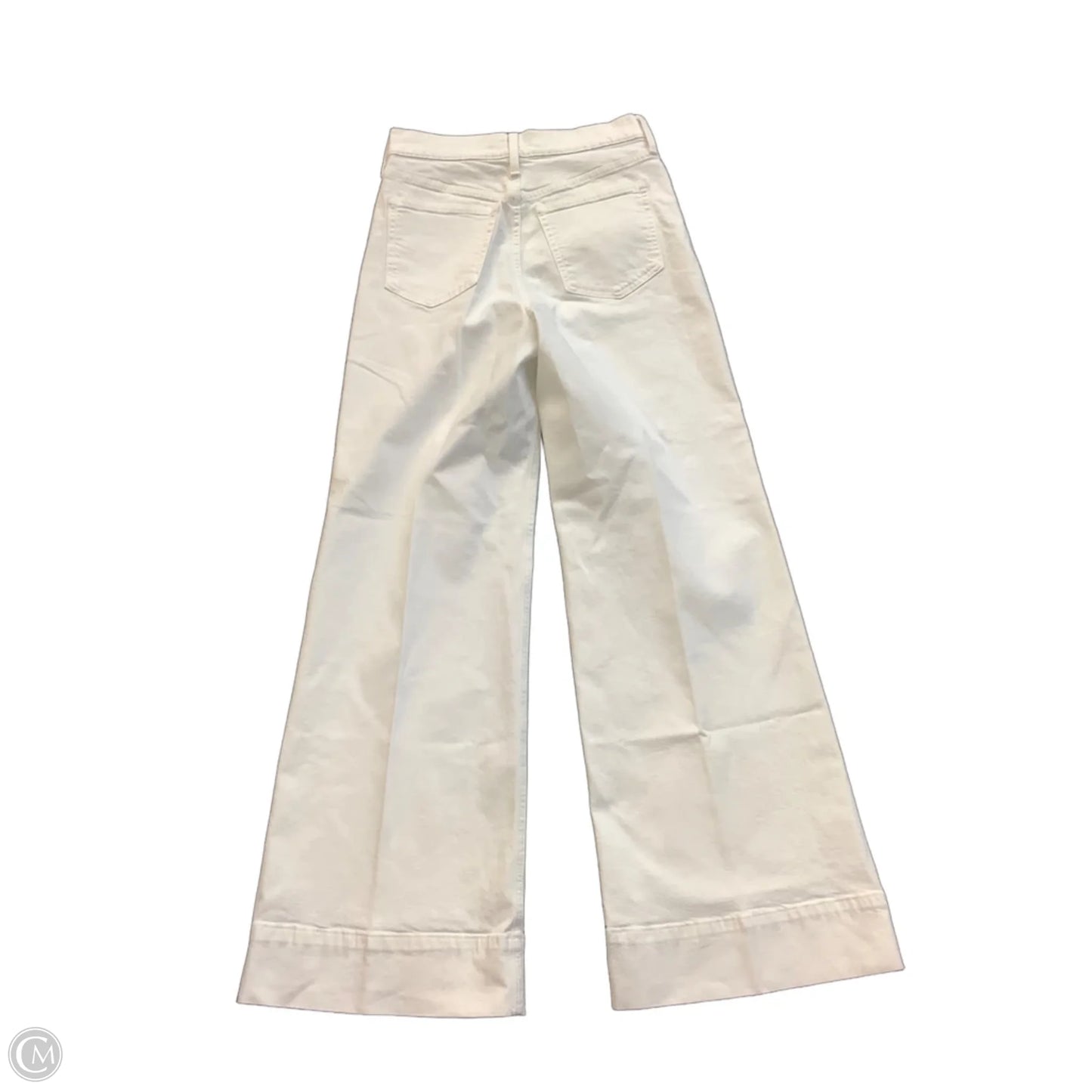 Jeans Straight By J. Crew In White, Size: 28