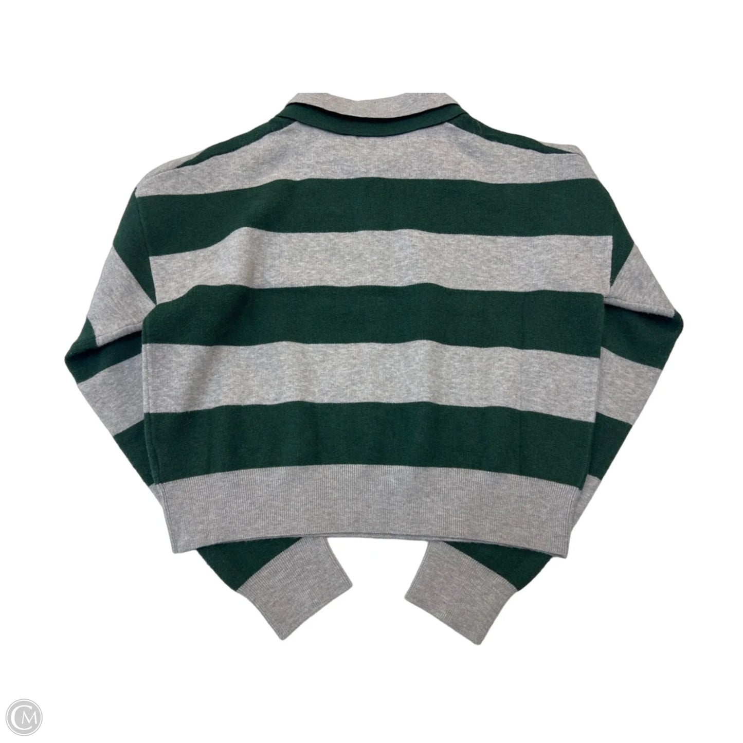 Top Long Sleeve By Clothes Mentor In Grey, Size: M