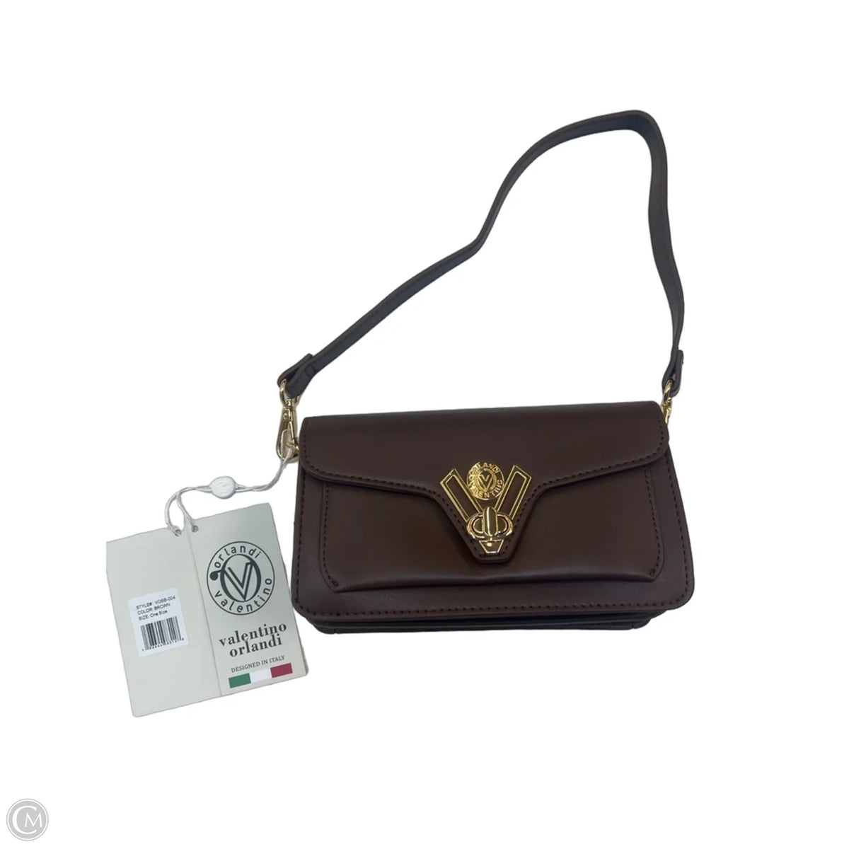 Handbag Leather By Clothes Mentor, Size: Small