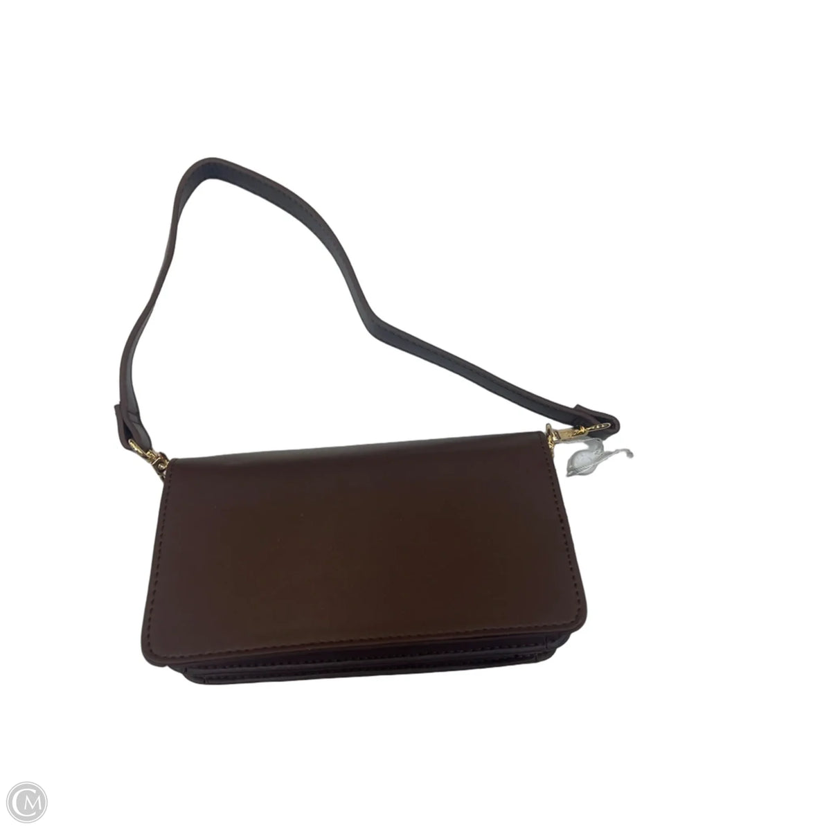 Handbag Leather By Clothes Mentor, Size: Small