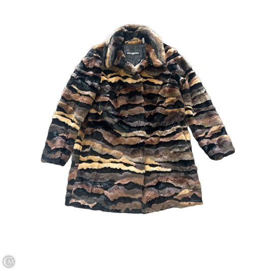 Coat Designer By Karl Lagerfeld In Multi-colored, Size: M