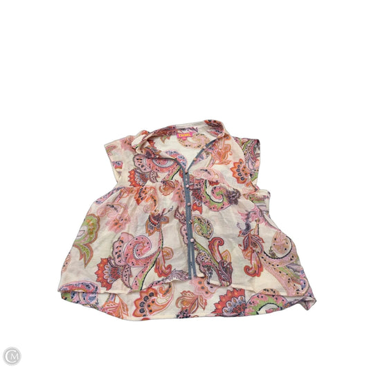 Top Sleeveless By Thml In Multi-colored, Size: Xs