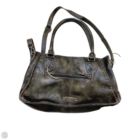 Handbag Leather By Bed Stu, Size: Medium