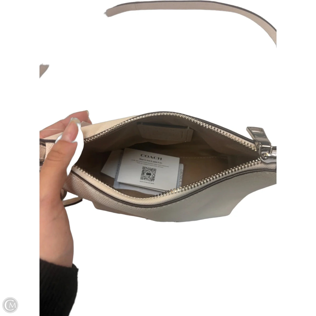 Handbag Designer By Coach, Size: Small