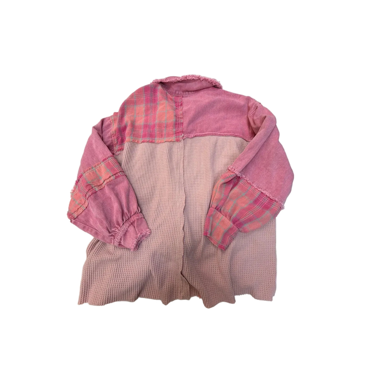 Jacket Denim By Pol In Pink, Size: S
