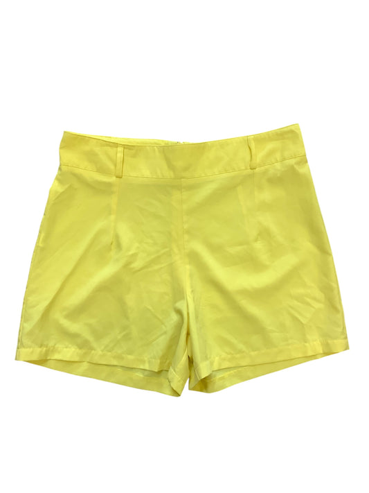 Shorts By Clothes Mentor In Yellow, Size: L