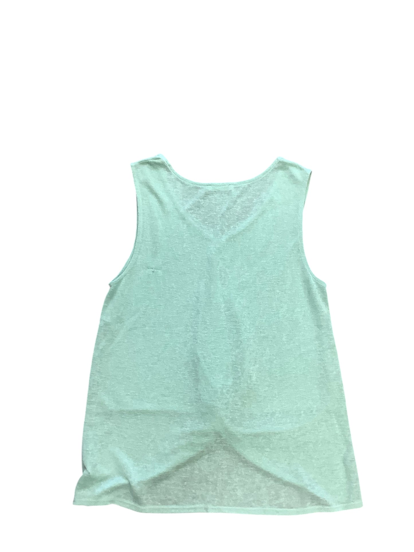 Top Sleeveless Basic By Promesa In Green, Size: L