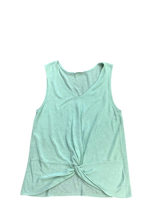 Top Sleeveless Basic By Promesa In Green, Size: L