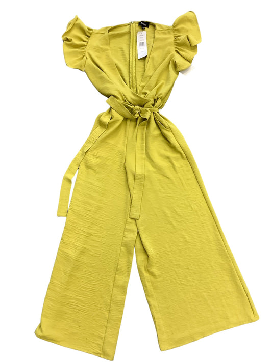 Chartreuse Jumpsuit Msk, Size S