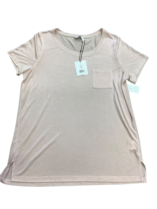 Top Short Sleeve By Vince In Pink, Size: S