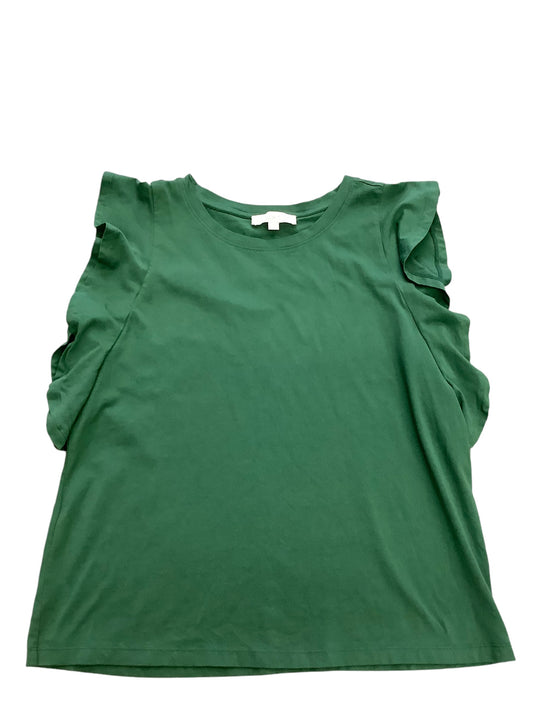 Top Sleeveless Basic By Loft In Green, Size: Xl