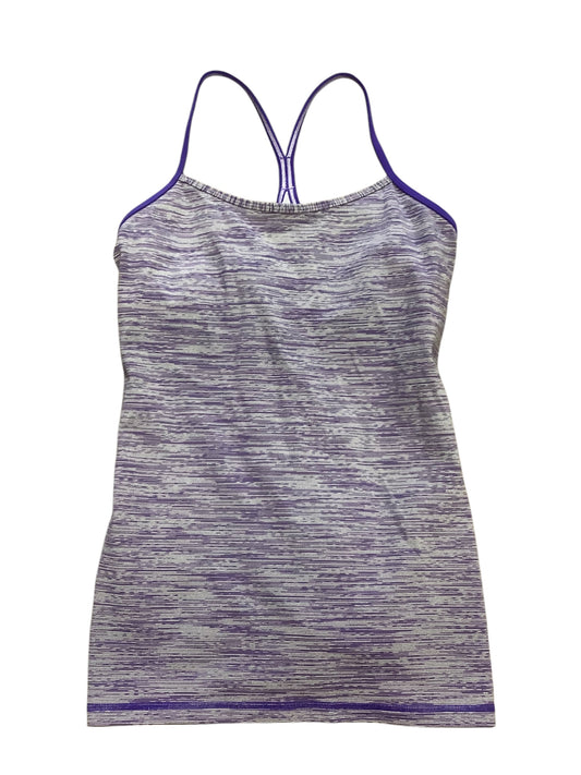 Athletic Tank Top By Lululemon In Purple, Size: 10