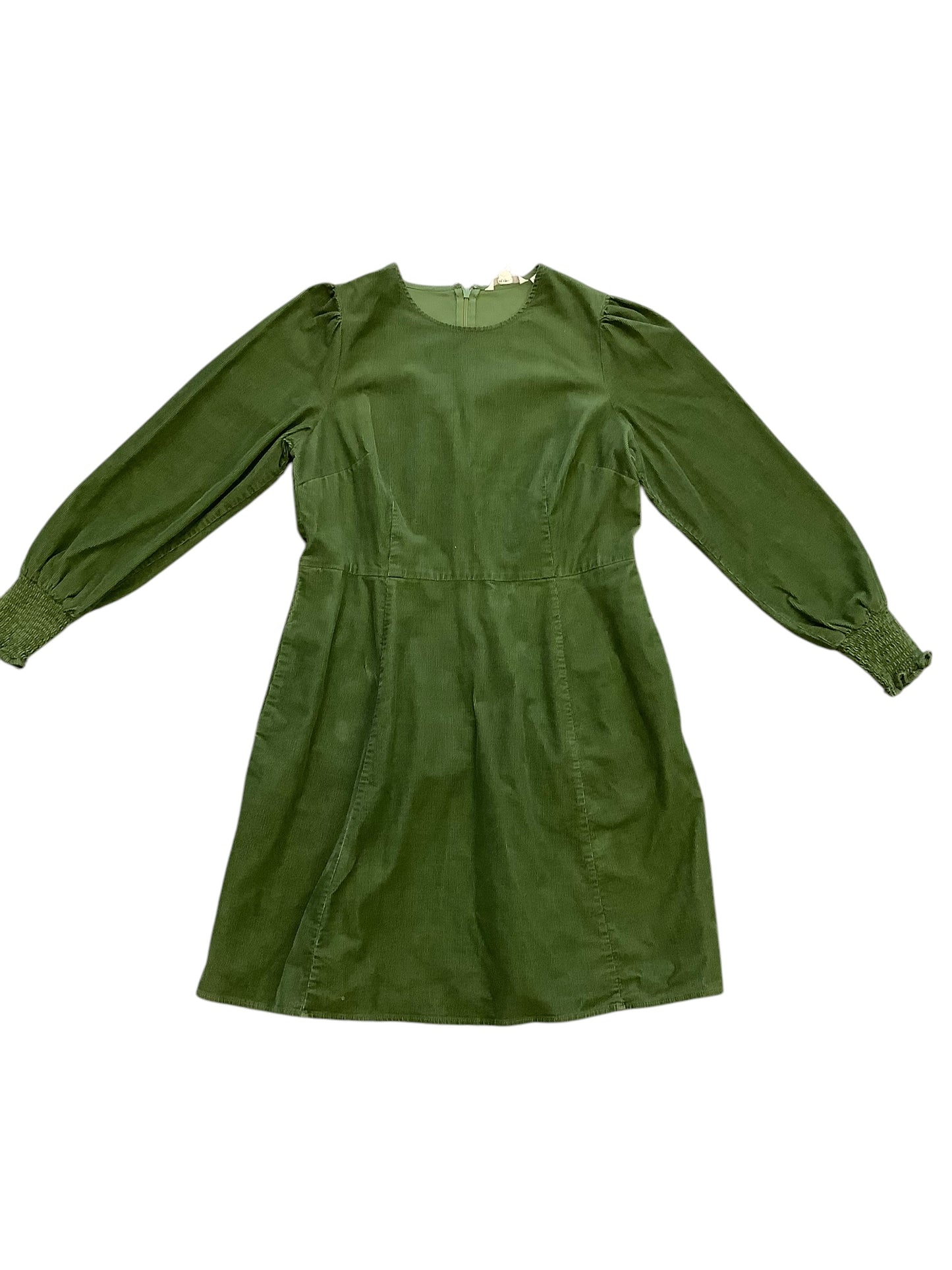 Dress Casual Midi By Boden In Green, Size: 10