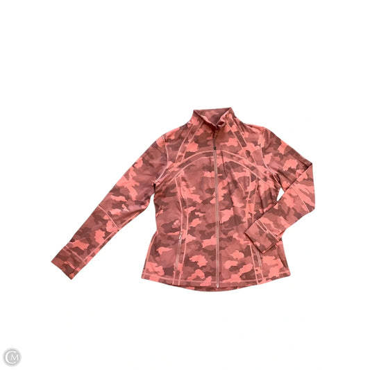 Athletic Jacket By Lululemon In Pink, Size: 20