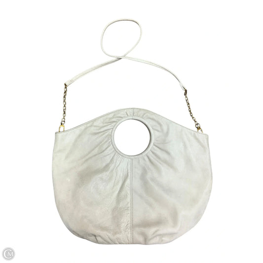 Handbag Leather By Hobo Intl, Size: Medium