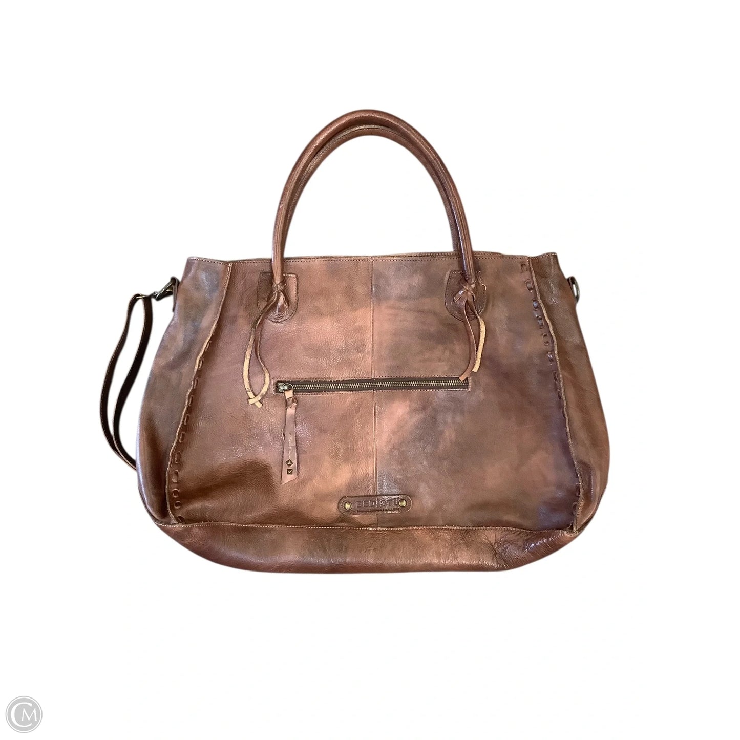 Handbag Leather By Bed Stu, Size: Large