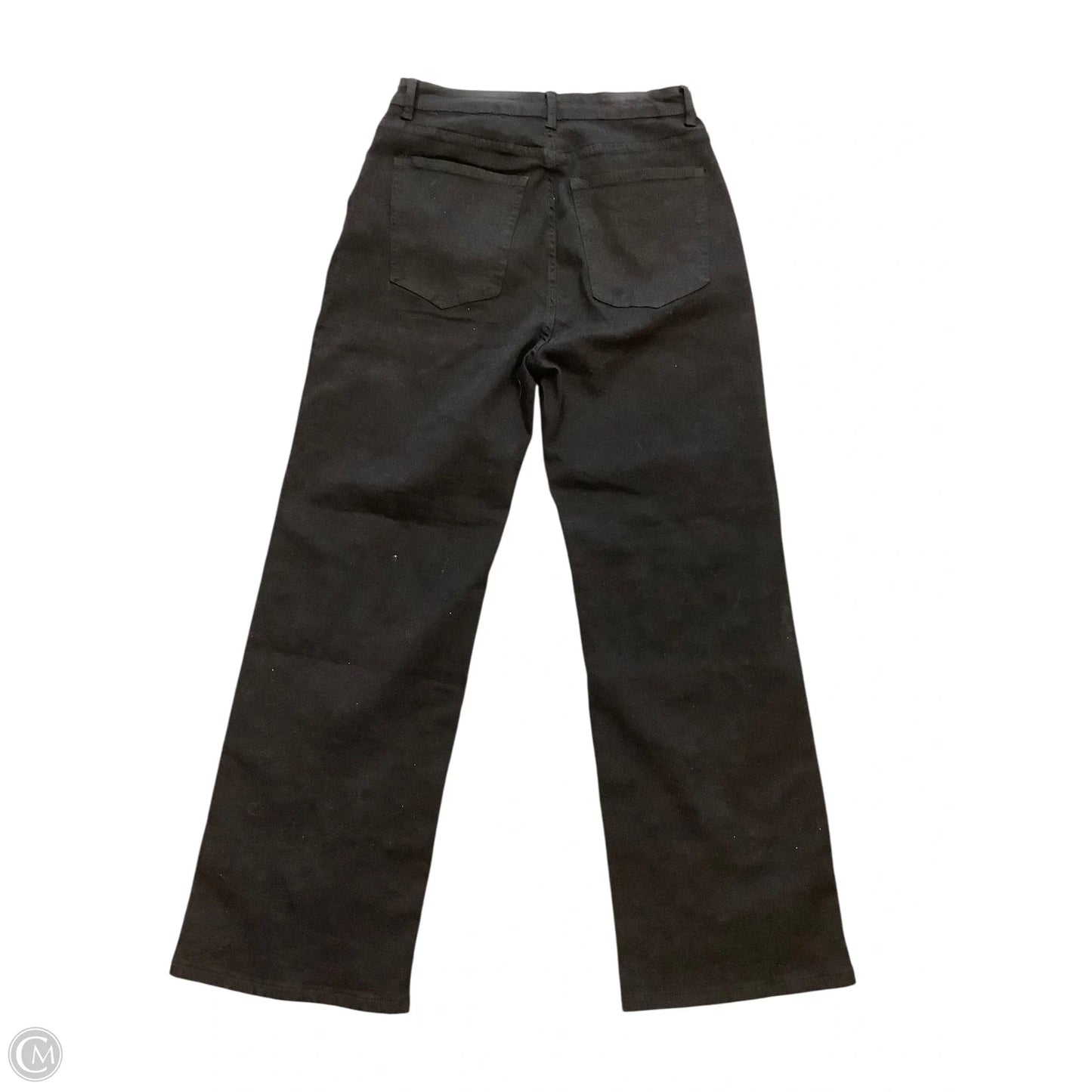 Jeans Wide Leg By Clothes Mentor In Black, Size: L
