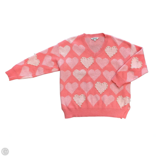 Sweater By Davi & Dani In Coral, Size: L
