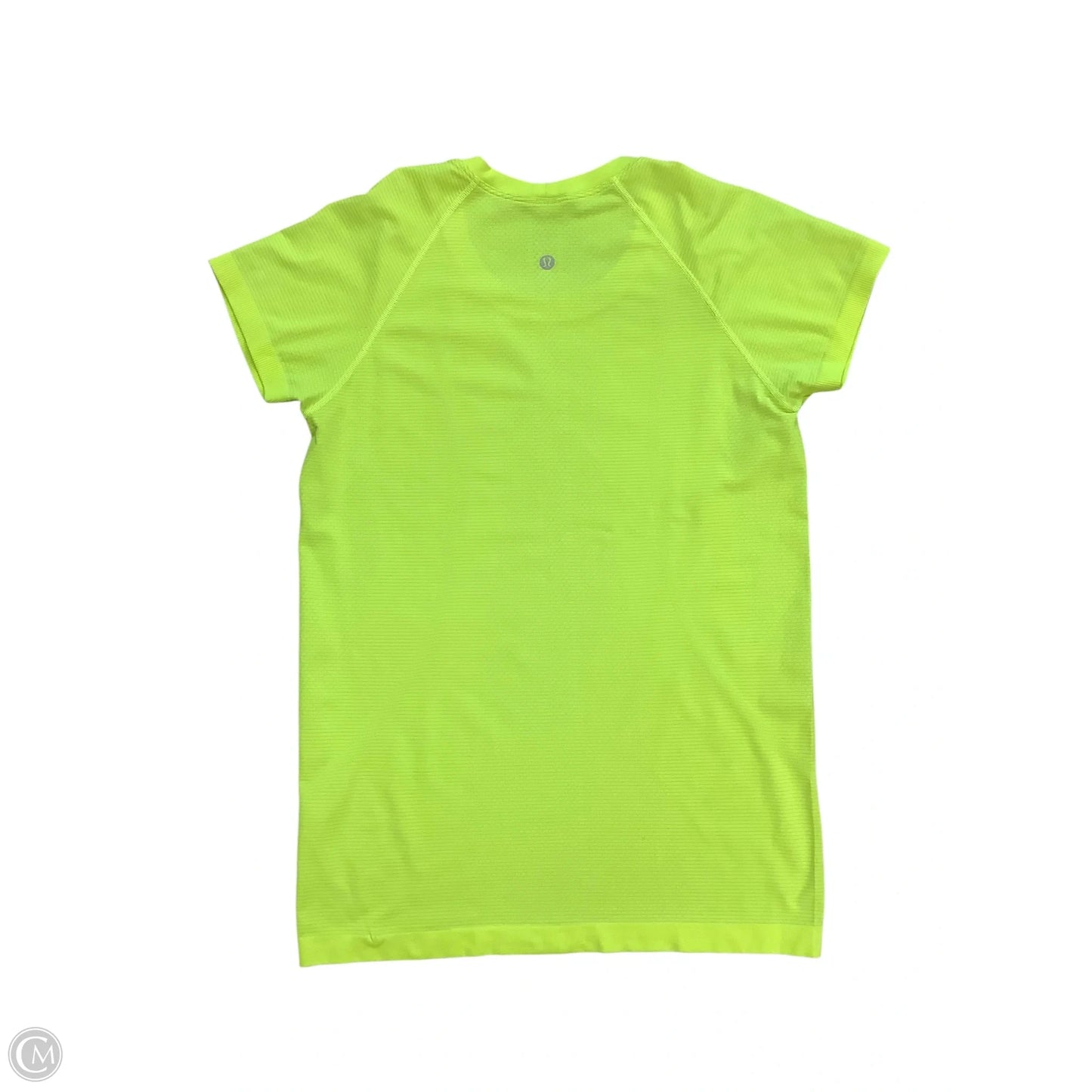 Athletic Top Short Sleeve By Lululemon In Yellow size 10