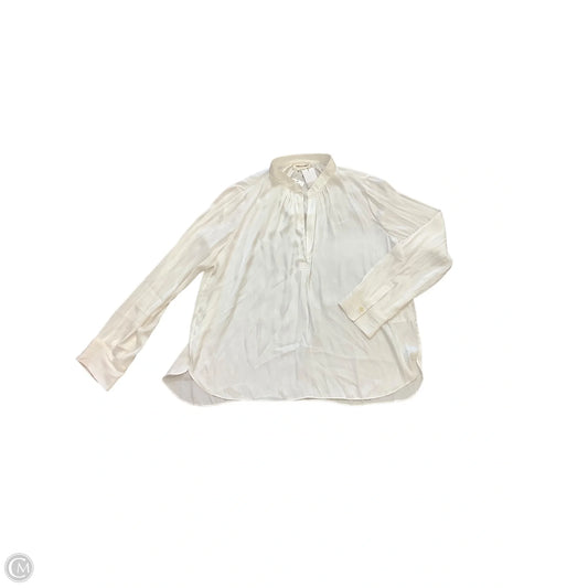 Blouse Long Sleeve By Zadig And Voltaire In White, Size: M