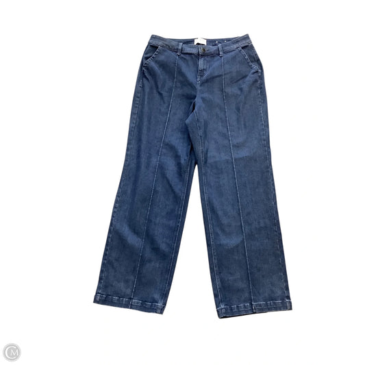 Jeans Wide Leg By Lane Bryant In Blue Denim, Size: 14