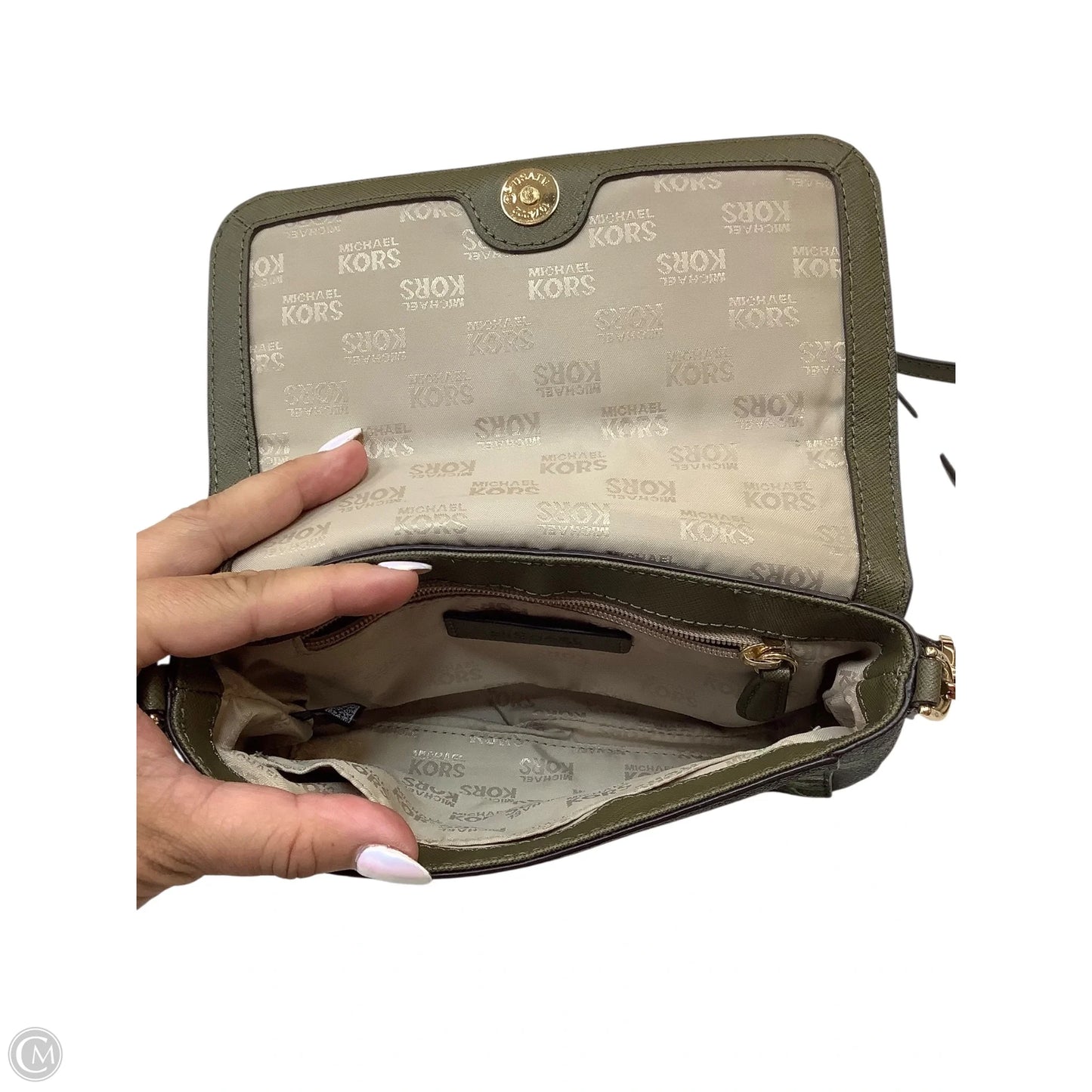 Crossbody Designer By Michael Kors, Size: Medium