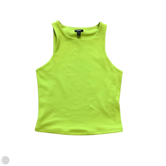 Top Sleeveless By Express In Green, Size: Xs