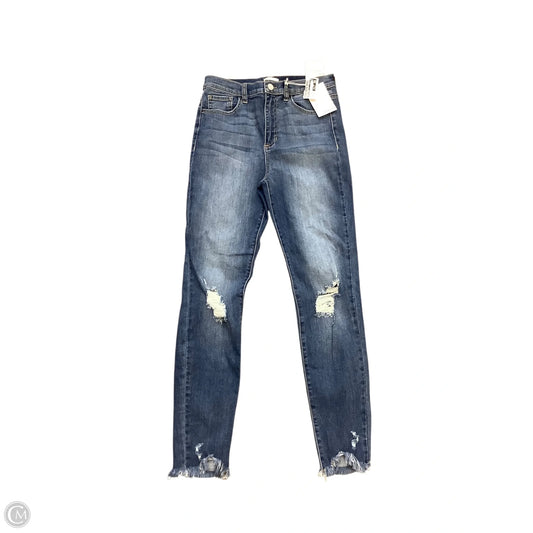 Jeans Straight By Sneak Peek In Blue Denim, Size: 8