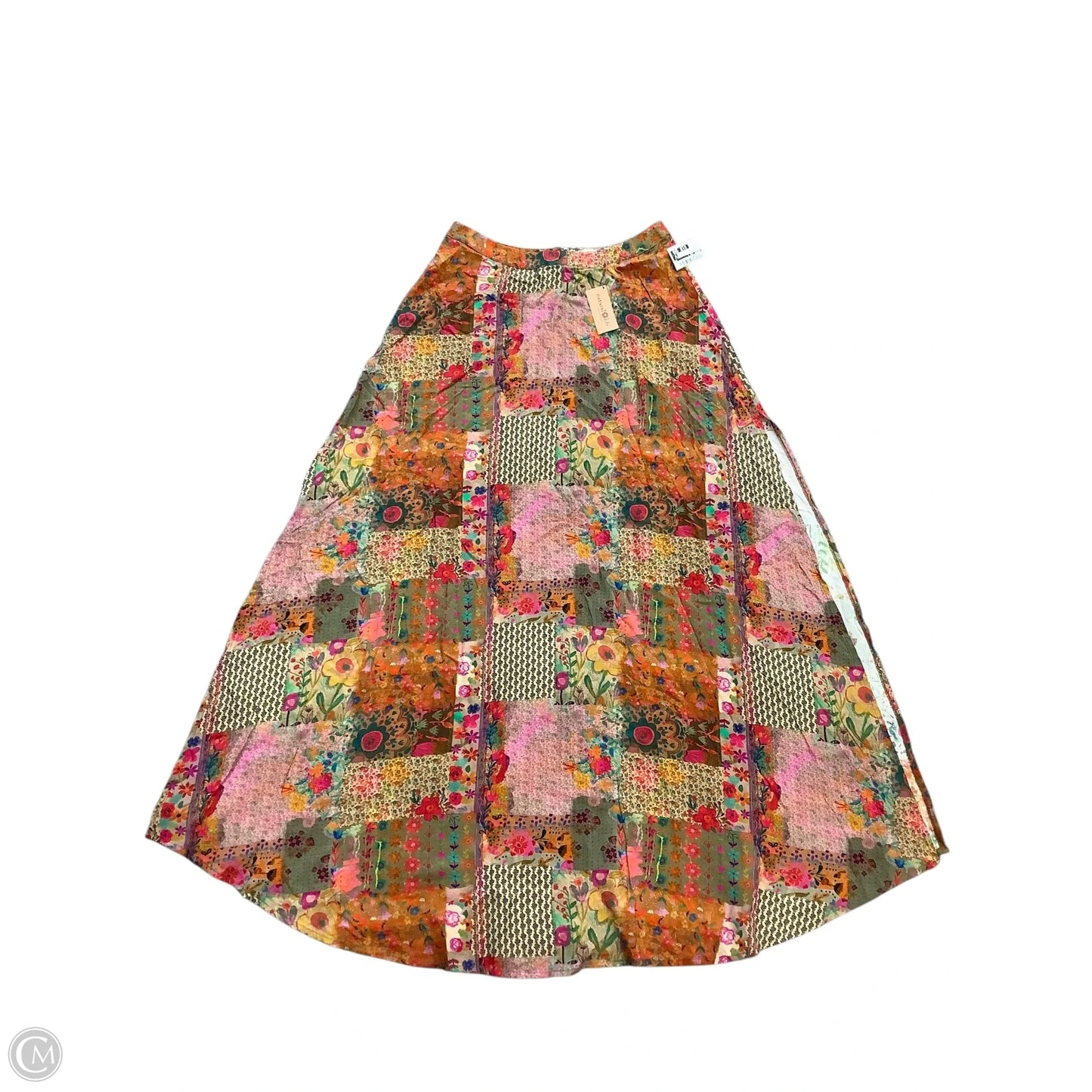 Skirt Maxi By Natural Life In Floral Print, Size: M