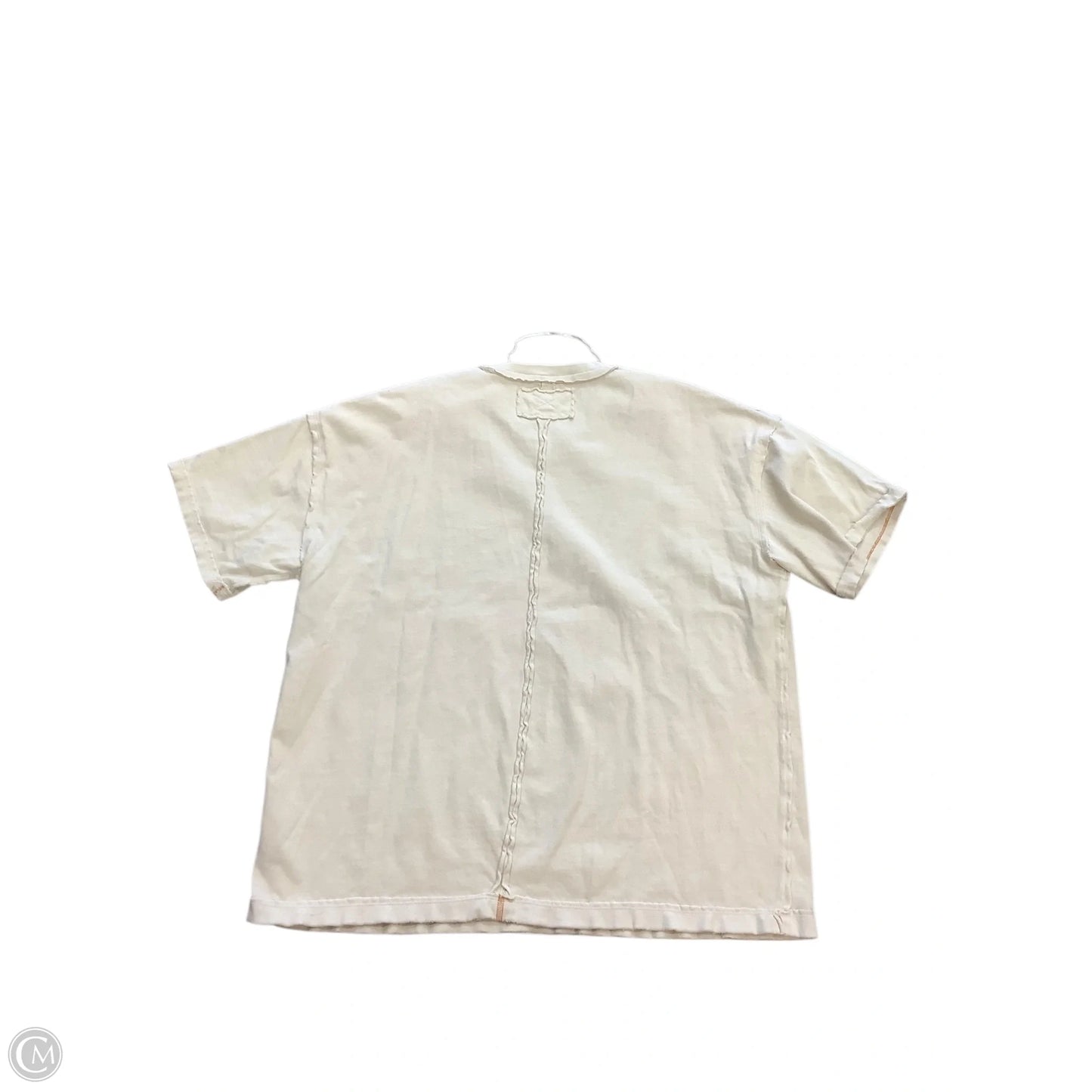 Top Short Sleeve By We The Free In Tan, Size: S