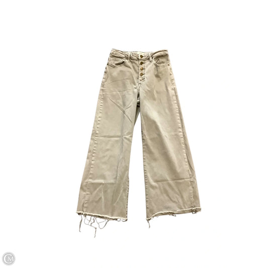 Jeans Flared By Easel In Green, Size: S