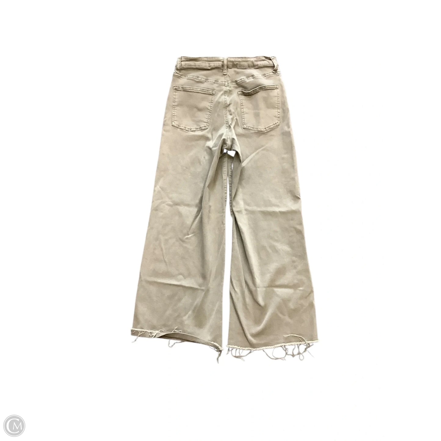 Jeans Flared By Easel In Green, Size: S