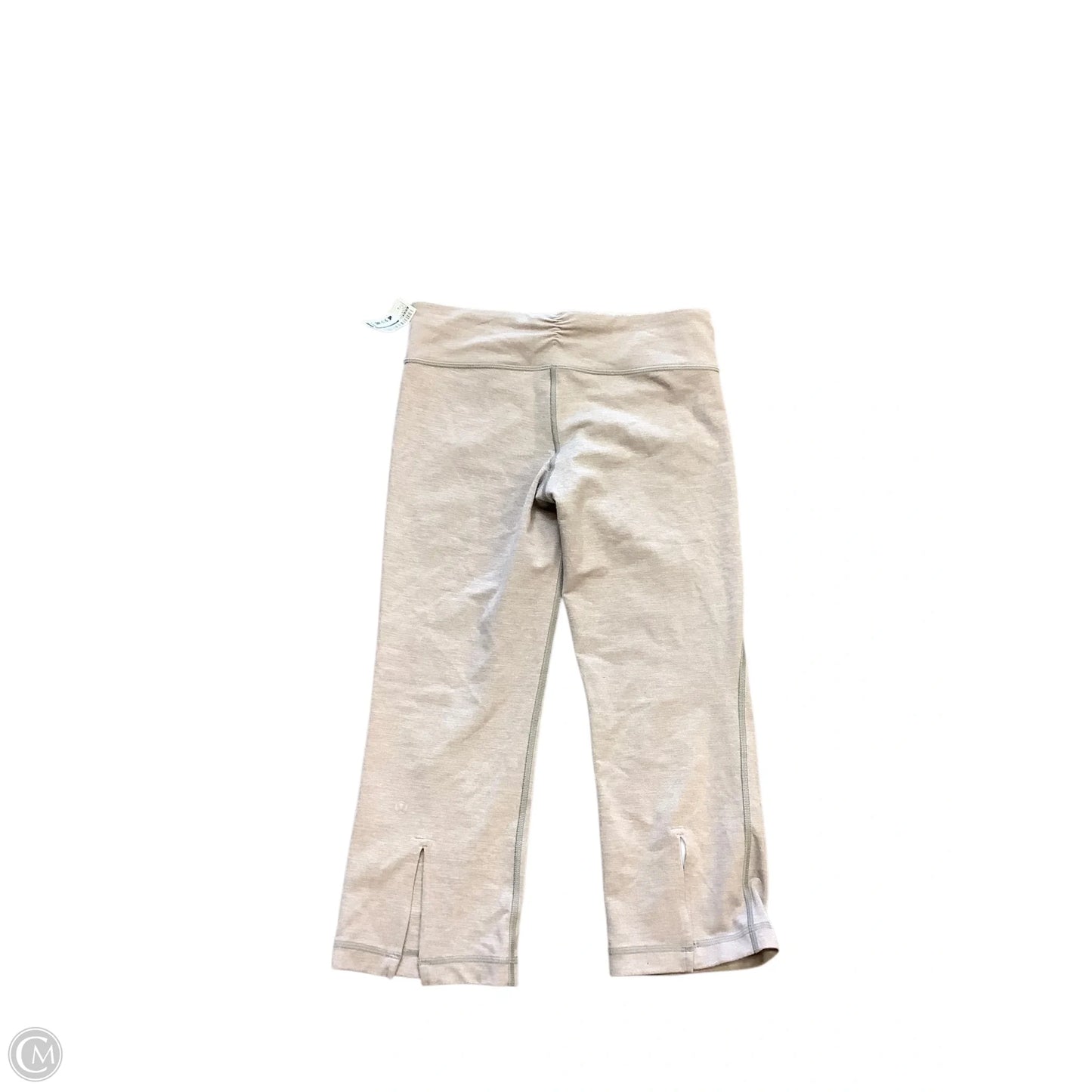 Athletic Leggings Capris By Lululemon In Grey, Size: 6