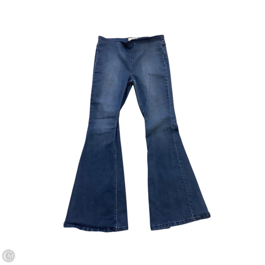 Jeans Flared By We The Free In Blue Denim, Size: 12