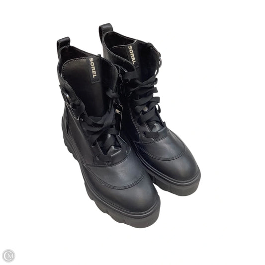 Boots Combat By Sorel In Black, Size: 10.5