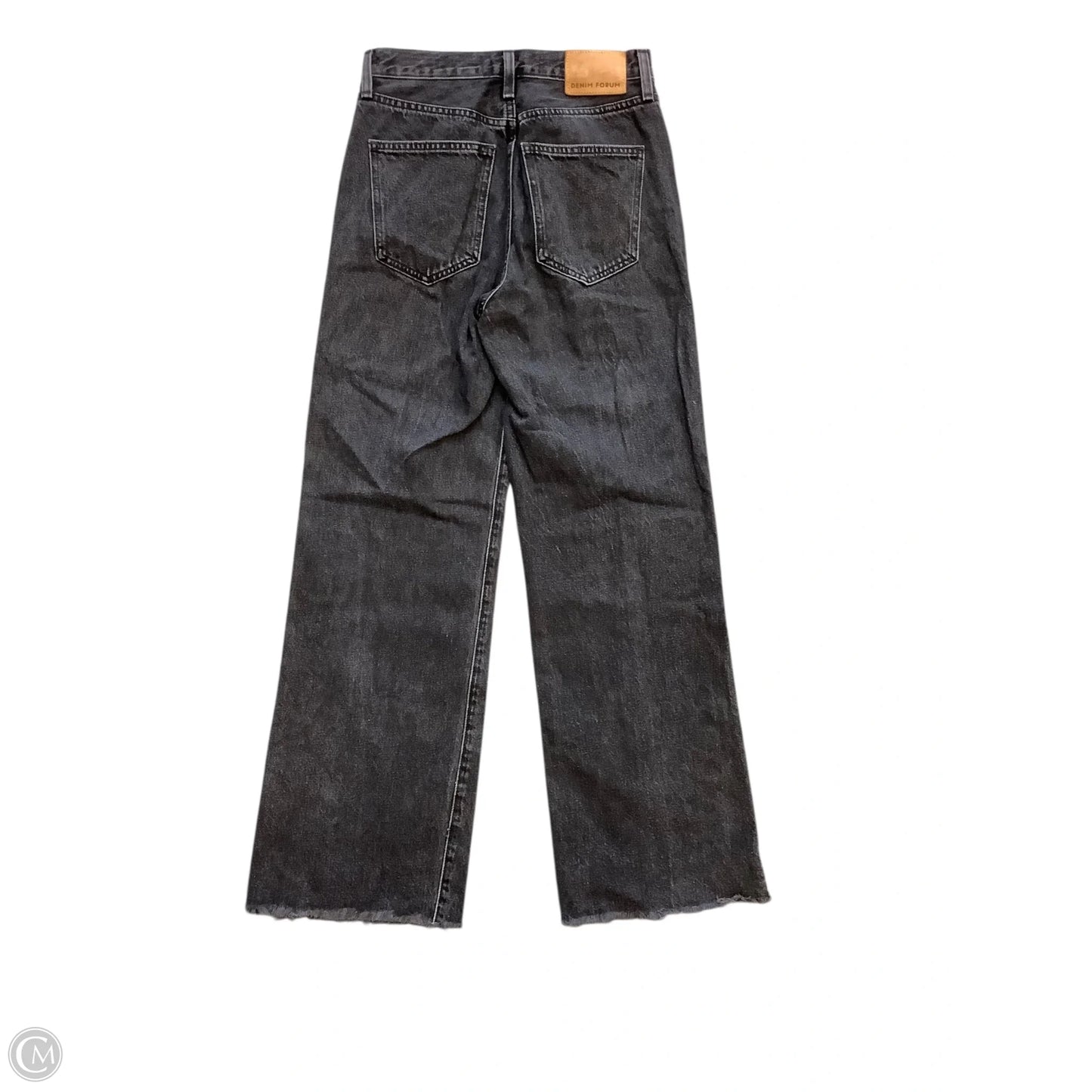 Jeans Wide Leg By Aritzia In Black Denim, Size: 2(25)