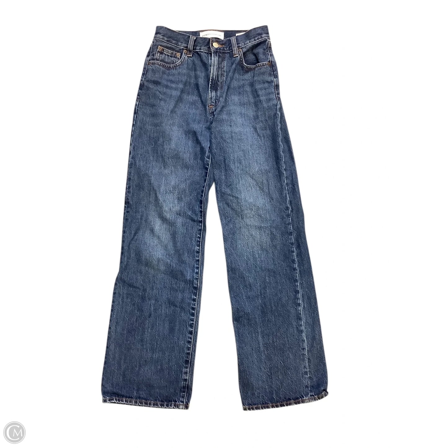 Jeans Wide Leg By Aritzia In Blue Denim, Size: 2(24)