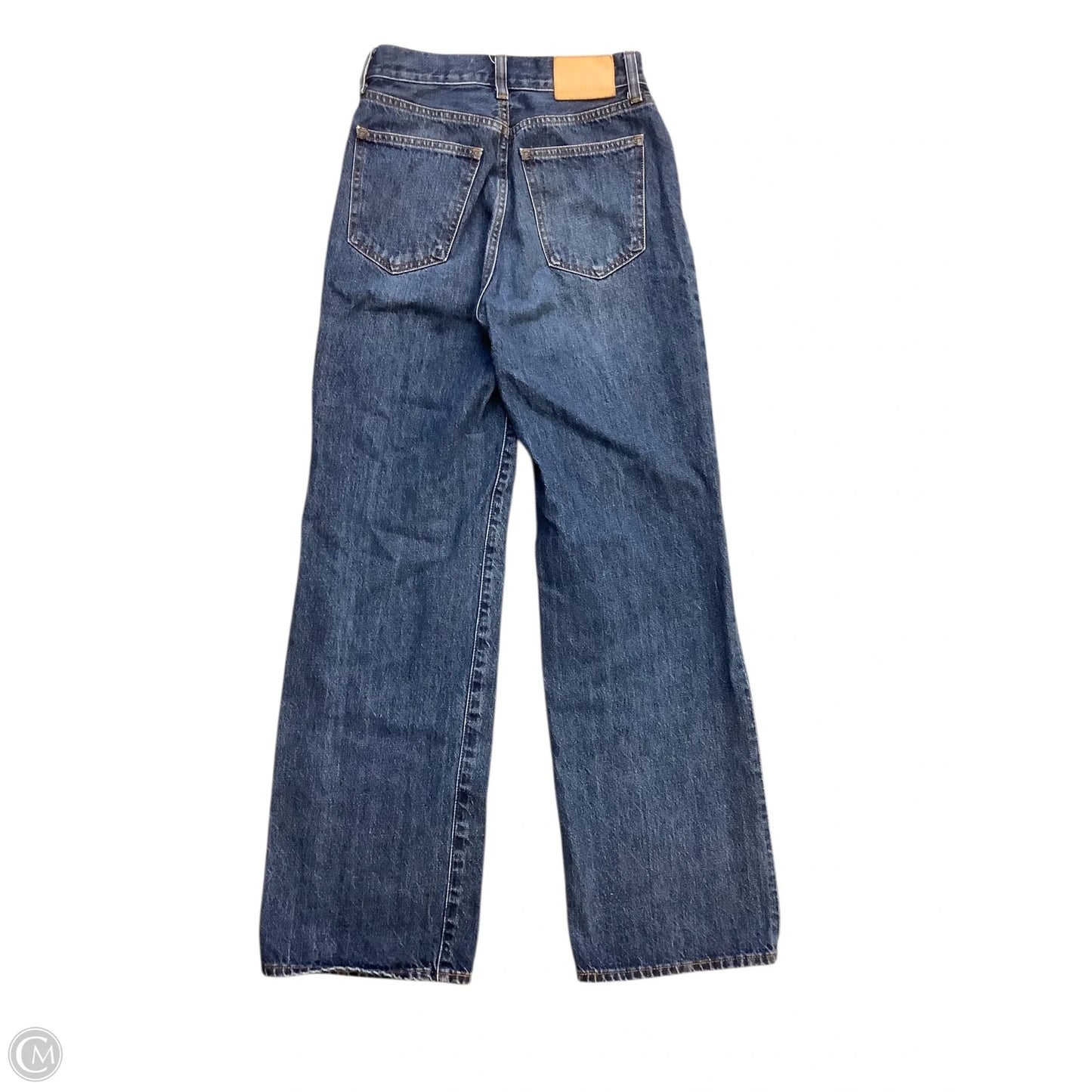 Jeans Wide Leg By Aritzia In Blue Denim, Size: 2(24)