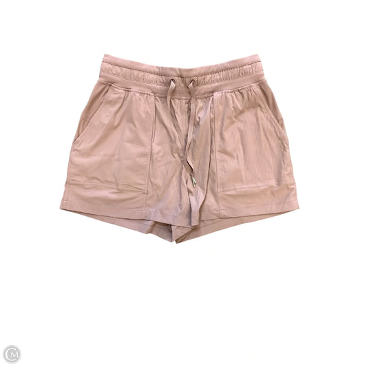 Athletic Shorts By Lululemon In Pink, Size: 6