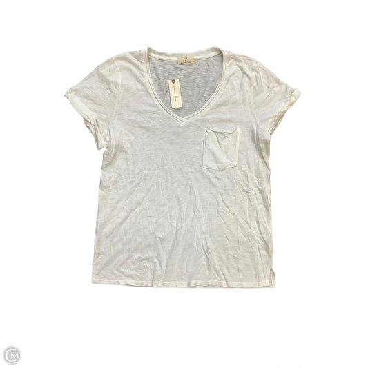 Top Short Sleeve By T.la In White, Size: S