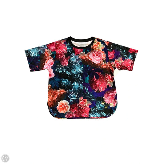 Athletic Top Short Sleeve By Johnny Was In Multi-colored, Size: S