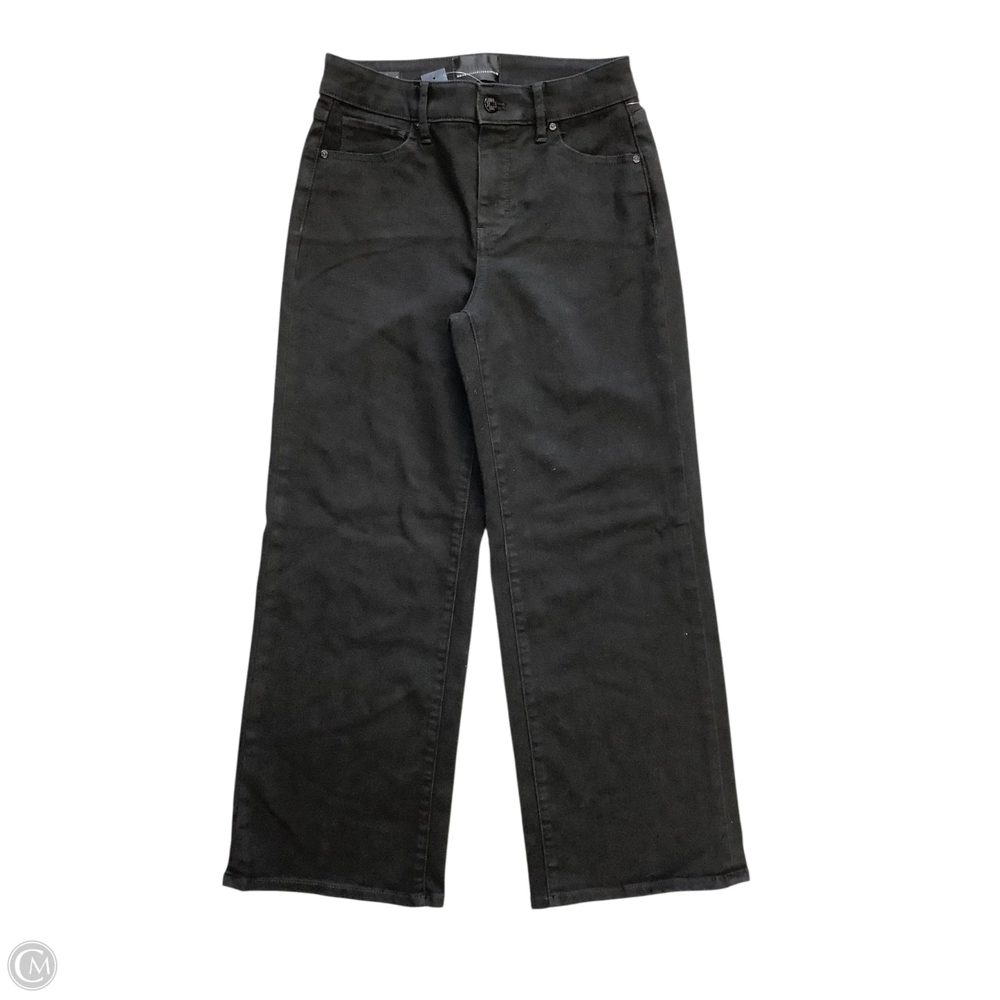 Jeans Wide Leg By White House Black Market In Black Denim, Size: 2