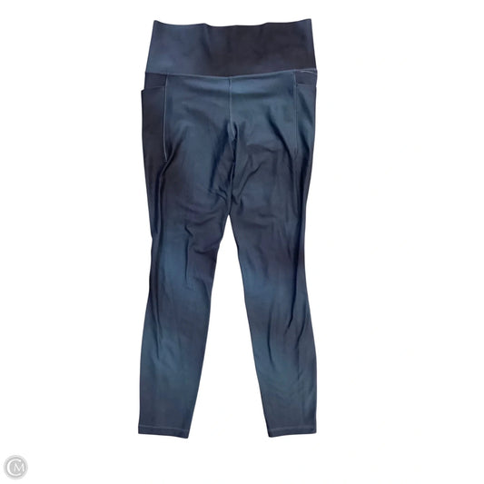 Athletic Leggings By Athleta In Blue, Size: M