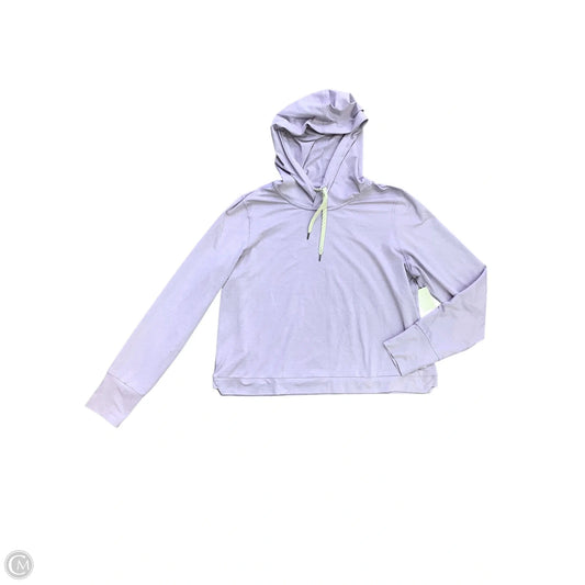 Athletic Sweatshirt Hoodie By Vuori In Purple, Size: Xl