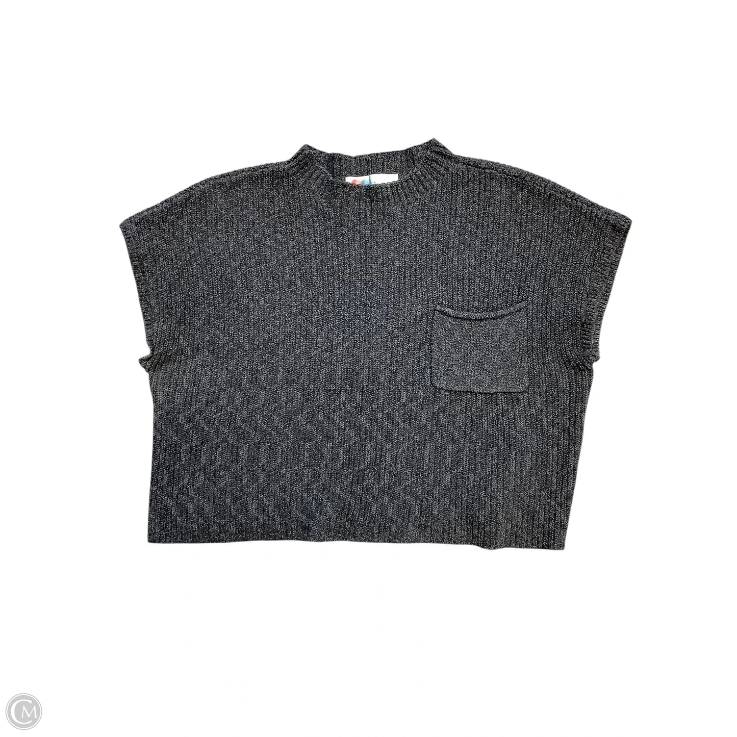 Vest Sweater By Free People In Black, Size: L