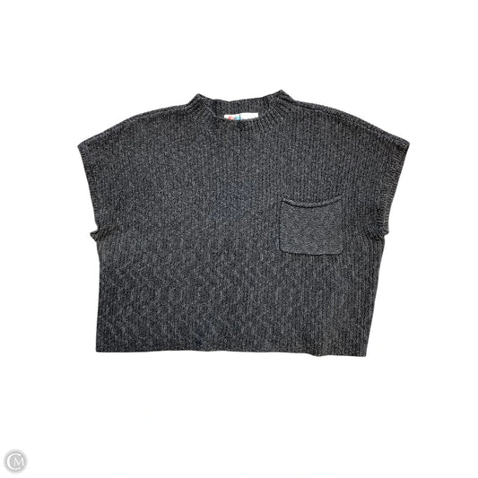 Vest Sweater By Free People In Black, Size: L