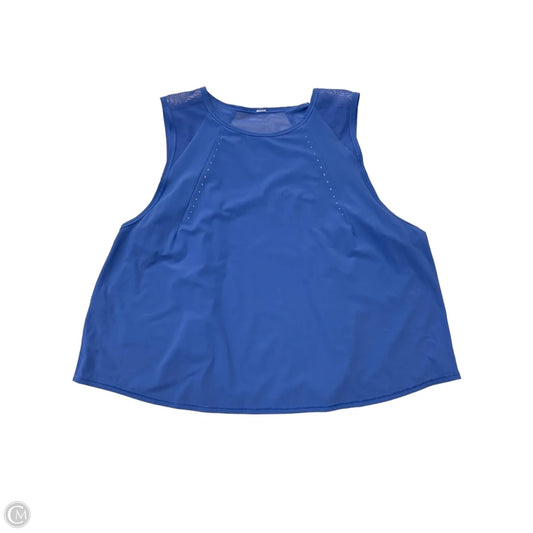 Athletic Tank Top By Lululemon In Blue