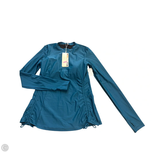 Athletic Top Long Sleeve Crewneck By Dokotoo In Teal, Size: M
